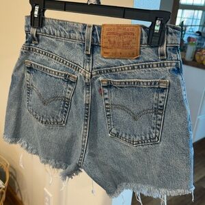 Vintage Levi Cutoff Denim Shorts